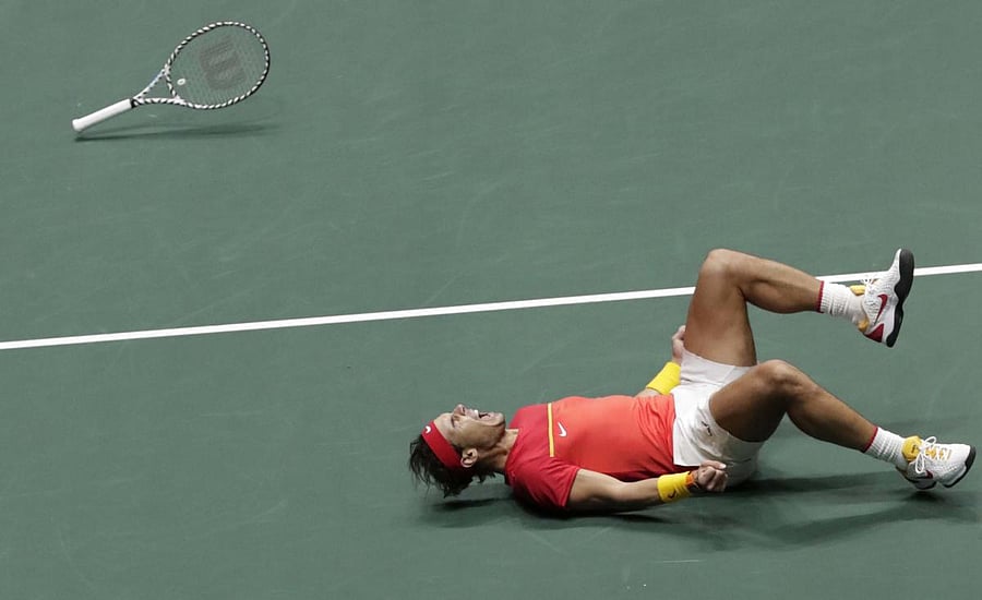 "This competition is always dramatic, especially with the new format," said Nadal. (Photo by AP)