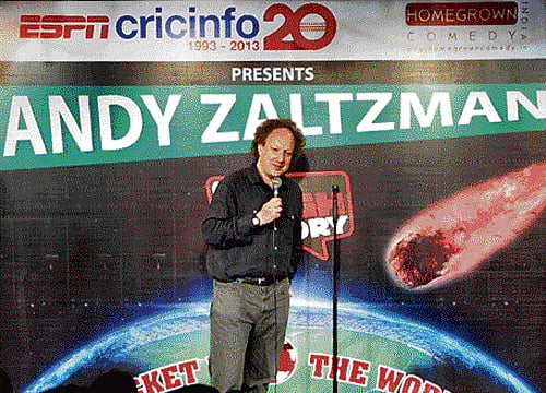 funny Andy Zaltzman. Metrolife photo