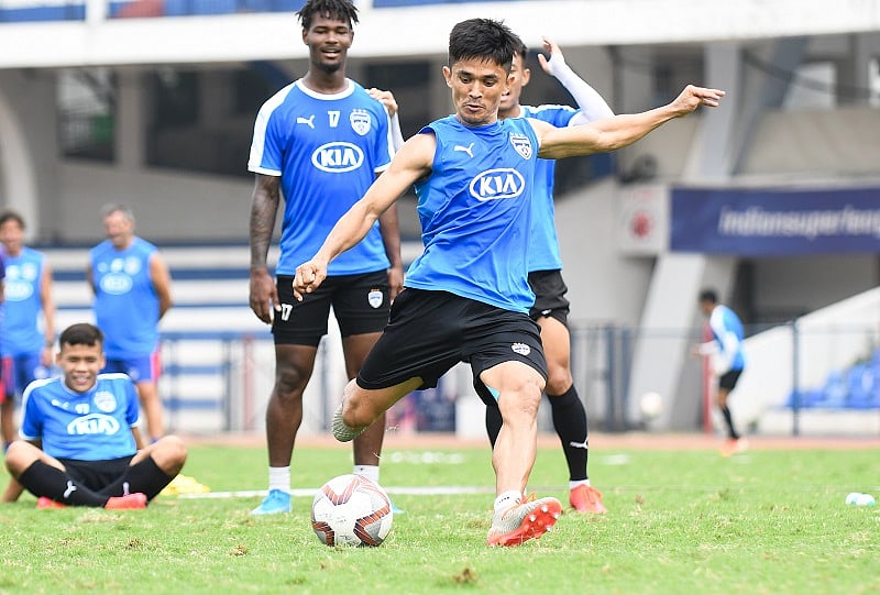 India football captain Sunil Chhetri. (DH Photo)