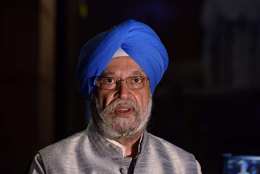 Union Civil Aviation Minister Hardeep Singh Puri. (PTI Photo)