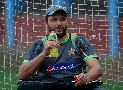 Shahid Afridi. AP file photo