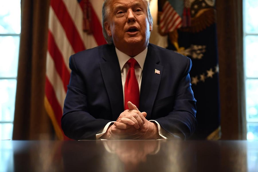 US President Donald Trump (AFP Photo)