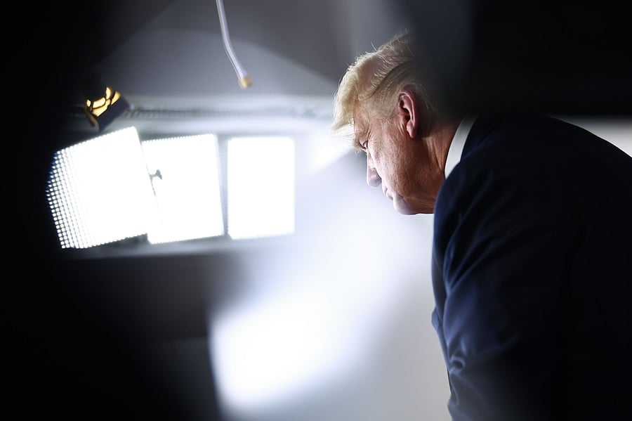 US President Donald Trump. (AFP Photo)