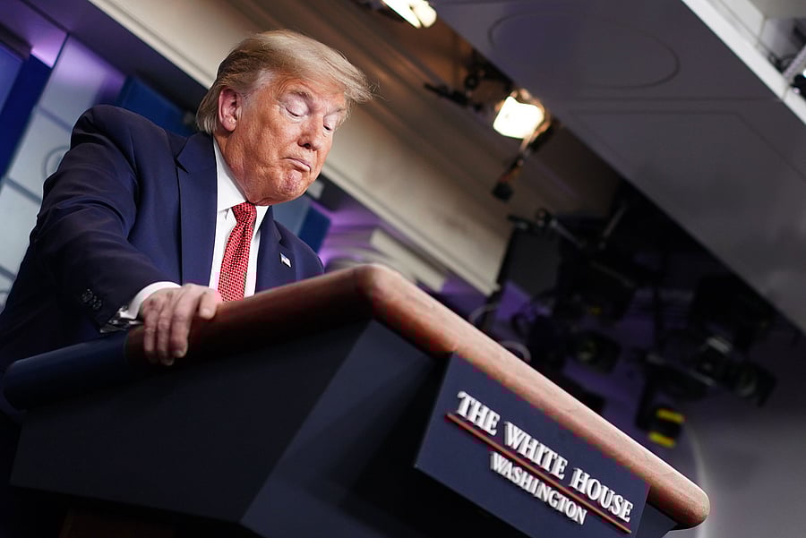 US President Donald Trump. (AFP Photo)