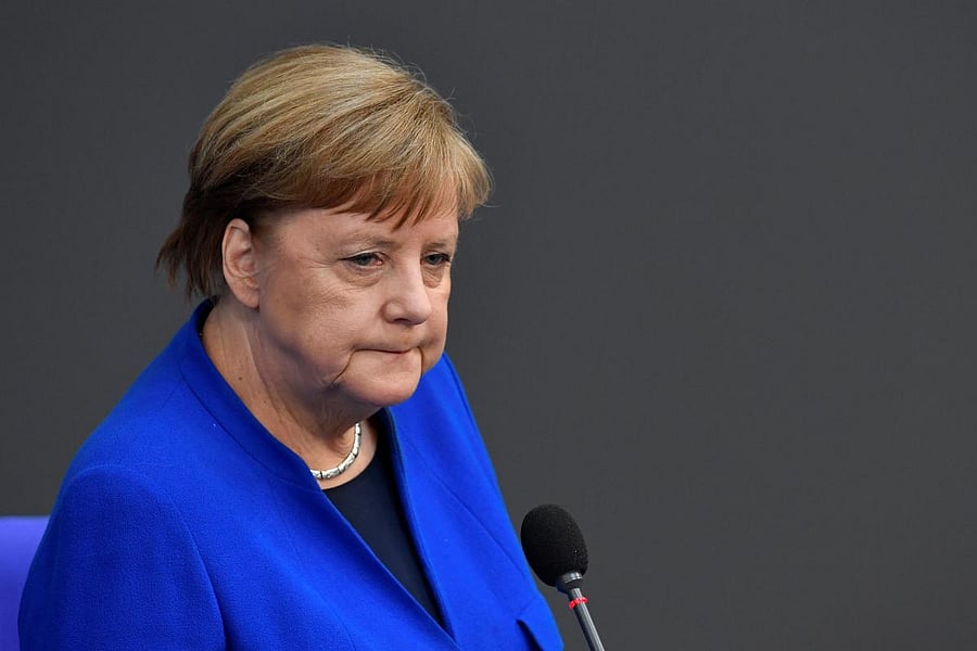 German Chancellor Angela Merkel (AFP Photo)