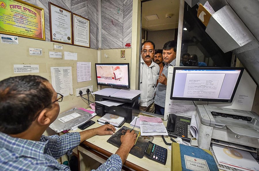 Shortage in blood groups has been observed due to the inadequate supply in the wake of deadly coronavirus. (PTI Photo)
