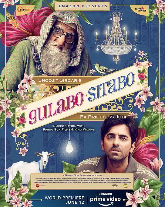 Gulabo Sitabo will release on Amazon Prime Video on June 12. (Credit: Amazon Prime Video)