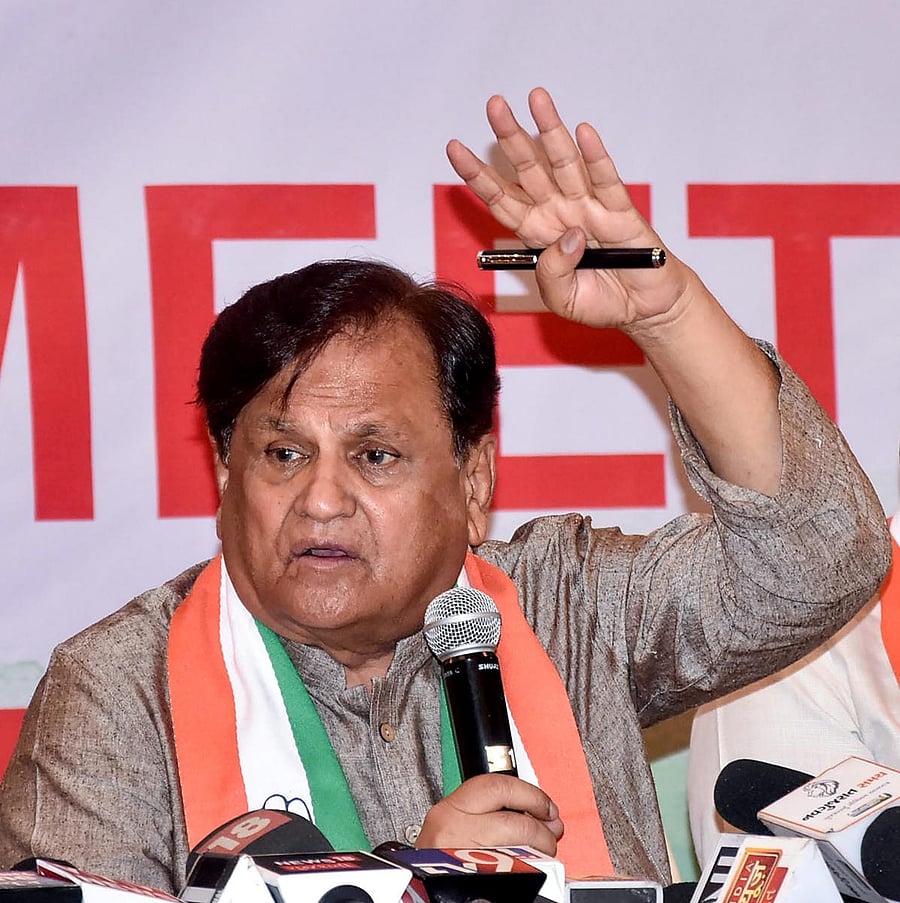 Congress leader Ahmed Patel. Credit: PTI Photo