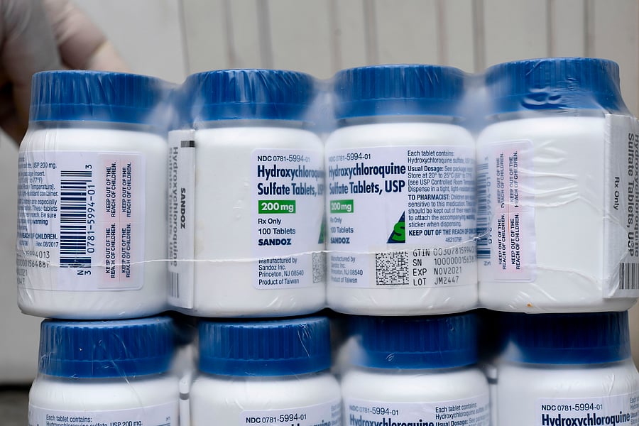 Bottles of HydroxyChloroquine pills (AFP Photo)