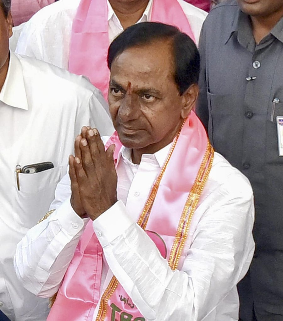 K Chandrashekar Rao. PTI/File