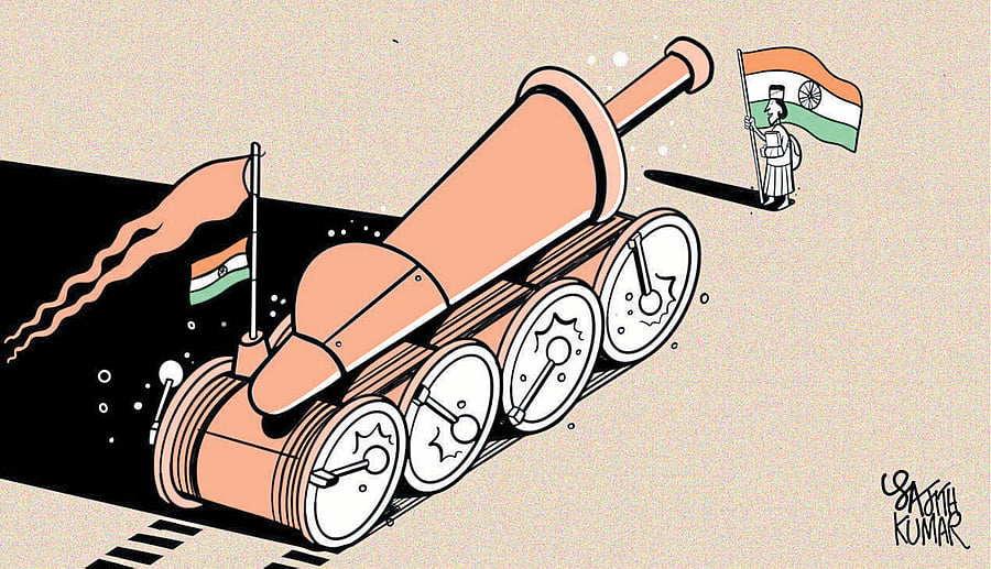DH cartoon by Sajith Kumar