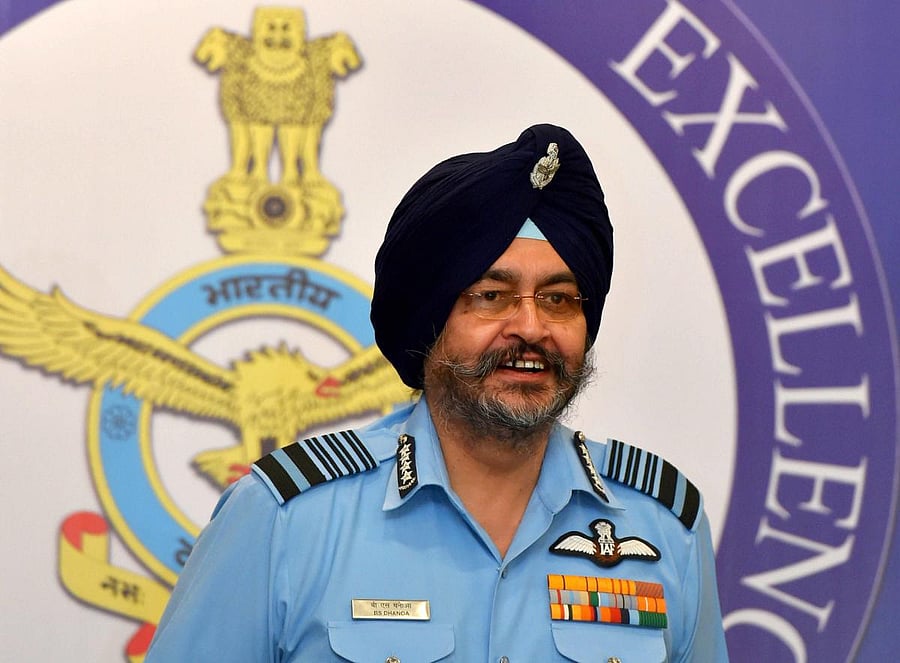 Air Chief Marshal BS Dhanoa. PTI file photo