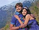 Ajay Rao and Aindrita Ray in Manasina Maathu.