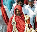 Lokesh performs a ritual on the eve of Karaga in the City  on Sunday. DH&#8200;Photo