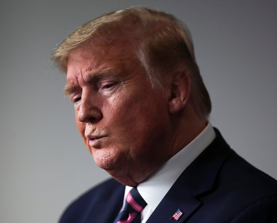 US President Donald Trump. (AFP Photo)