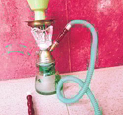 Hookah smoke on the rise