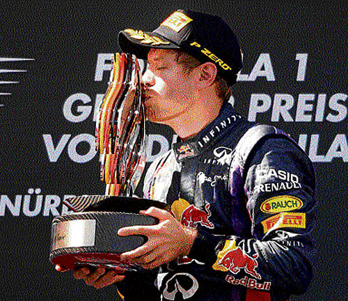 A home win for Vettel!