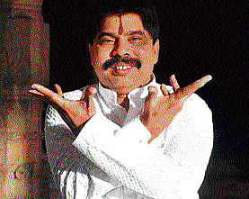 Starstruck: Powerstar in 'Kanna Laddu Thinna Aasaiya'.