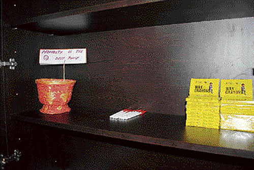 A honesty shop in a school in Tamil Nadu.