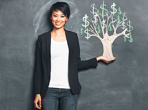 Most women do not bother to plan their personal finances. Many are completely ignorant of anything to do with finances, unless you count the savings made in piggy boxes and rice sacks. DH photo