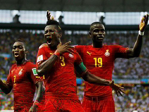 Just hours before their crucial match here against Portugal here Thursday, Ghana suffered a serious set-back as the Ghana Football Association (GFA) expelled two key players - Suley Muntari and Kevin-Prince Boateng - from the World Cup squad for indiscipline. Reuters file photo