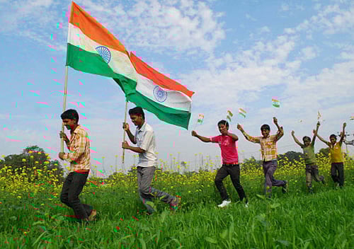 The Indian nationalist movement had a triple connection with the nature of society in independent India.  PTI file photo
