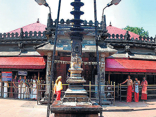 Mookambika Temple in Kollur. photo by author