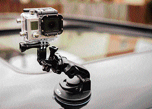 A handout photo of the Sony  The GoPro Hero3+ Black. INYT