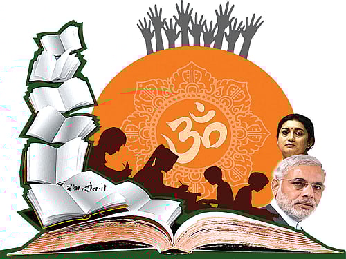 Saffron surge in education