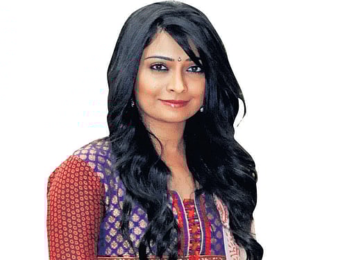 Woman on top Actress Radhika Pandit