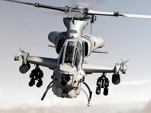 As per the State Department notification to the Congress, Pakistan has requested a possible sale of 15 AH-1Z Viper Attack Helicopters, 32 T-700 GE 401C Engines (30 installed and 2 spares), and 1000 AGM-114 R Hellfire II Missiles in containers. Image courtesy Twitter.