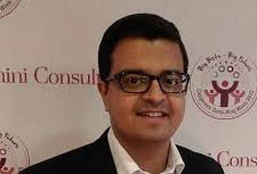 Interacting with DH, co-author of the report Amol Khadikar said there is an eastward movement of innovation globally and the FinTech space remains the mainstay of these innovations in Bengaluru. image courtesy: Twitter