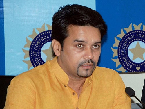 BCCI boss Anurag Thakur. PTI File Photo.