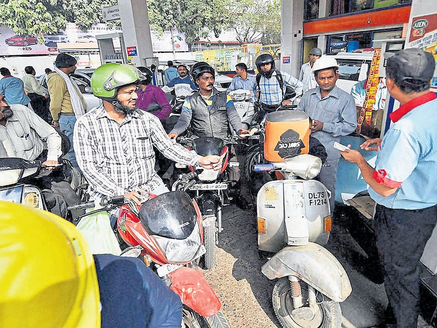 According to Indian Oil, while Delhi bought 12.66 lakh kilo litres (KL) in 2016-17, Bengaluru bought 8.44 lakh KL.