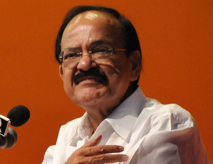 Union Minister M Venkaiah Naidu. DH file photo