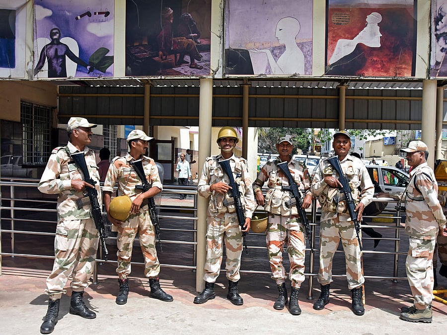 a civilian was injured when a vehicle carrying ITBP personnel was attacked by militants. file photo for representation.