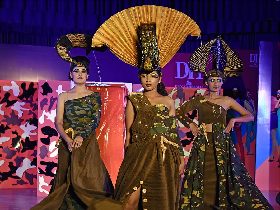 Students of Army Institute of Fashion and Design College