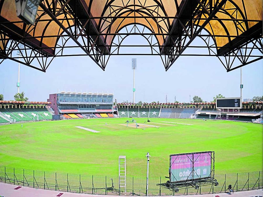 back in picture Lahore's Gaddafi Stadium will come to life this week when it hosts the Pakistan vs World XI matches.