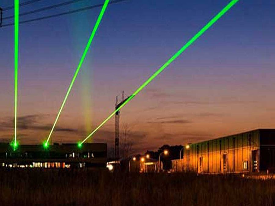 When an electronic display sends out exactly the same light as it absorbs in the back, it can appear invisible, at least when looked at in the right angle. File Photo