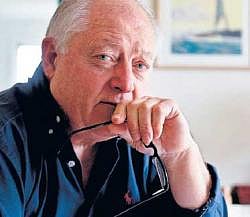 A giant leap: Clark Martin at his home in Vancouver on April 9, 2010. Martin, a retired psychologist, has participated in an experiment with a hallucinogen.NYT