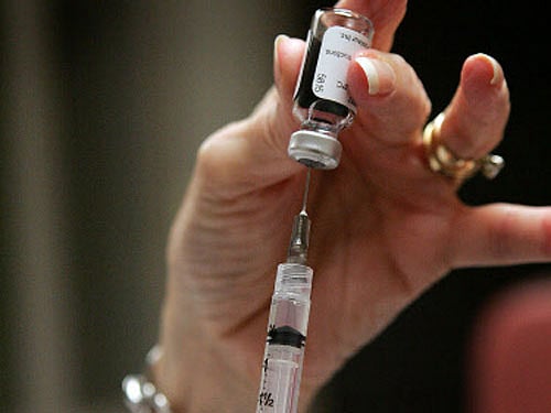Scientists at Oxford university have demonstrated the safety and efficacy of a new typhoid vaccine, manufactured by the Hyderabad-based firm Bharat Biotech after nearly 8 years of research.   AP file photo