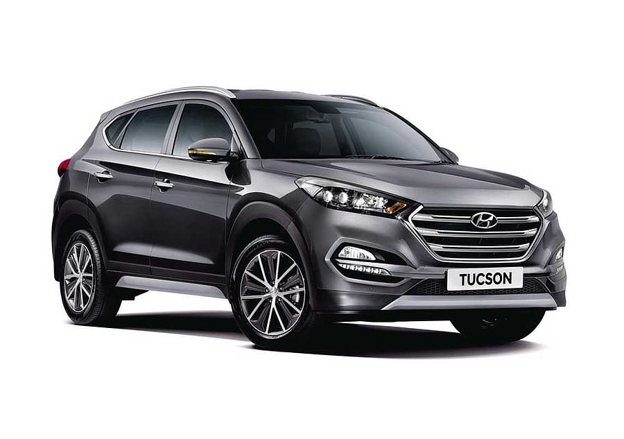 The Tucson features a 4WD, whic is exclusive to the top-end diesel variant. Twitter photo.