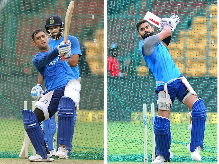 Livid with the constant scrutiny of Mahendra Singh Dhoni's finishing skills, India captain Virat Kohli hit back at the critics for conveniently singling out one man while ignoring the failure of other players, including himself. PTI file photo