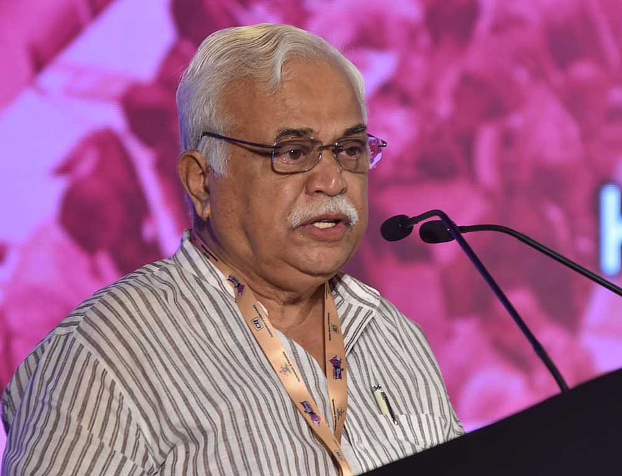 RV Deshpande. DH file photo.