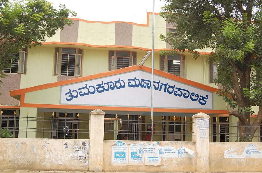 Tumakuru Mahanagara Palike has 35 members and no party has a clear majority in its council. DH photo
