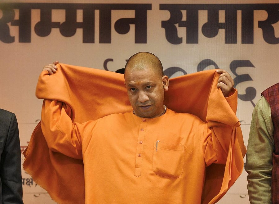 Uttar Pradesh Chief Minister Yogi Adityanath. PTI