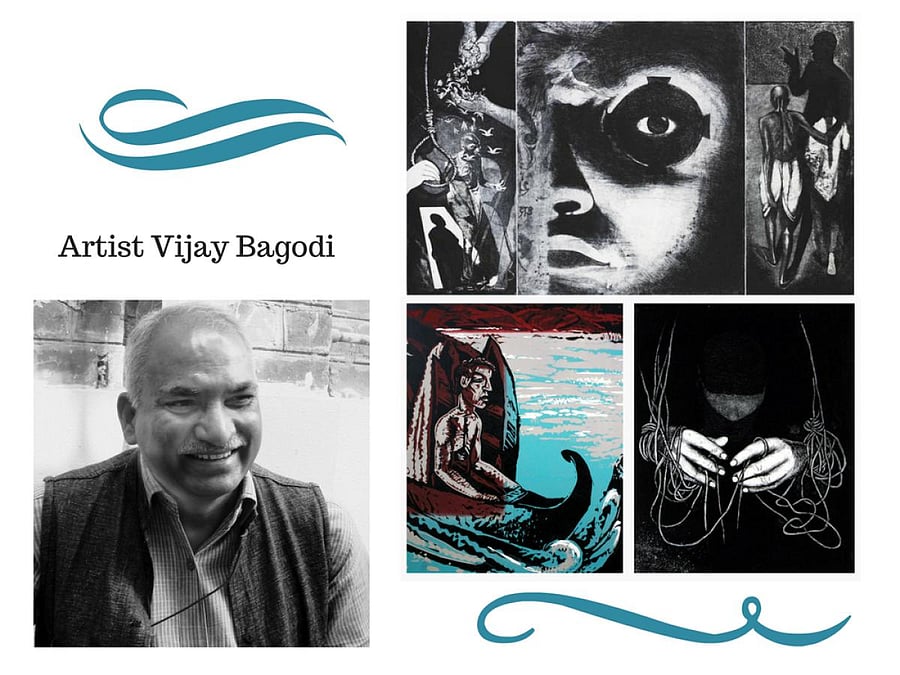 Fear, despair &amp; exultation come out in his prints.