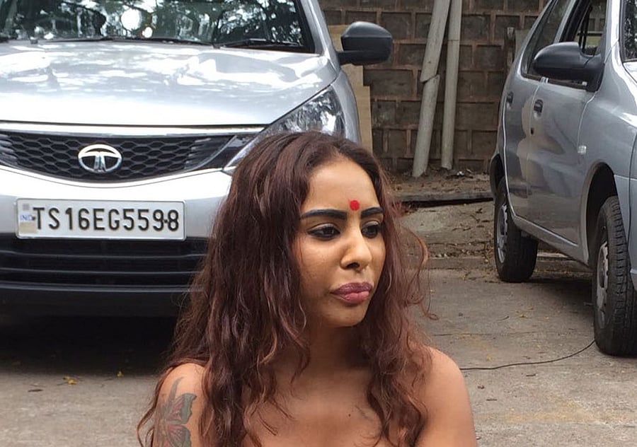 Sri Reddy. DH photo.