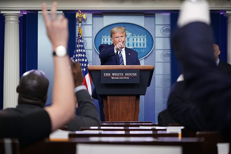 US President Donald Trump. (AFP photo)
