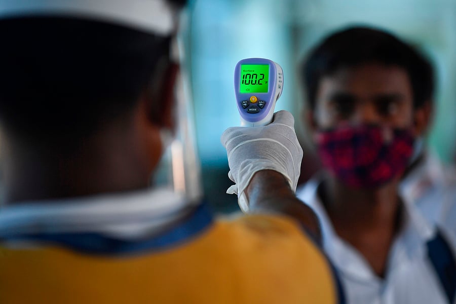 Out of 2,61,783 laboratory samples, 2,31,071 were negative and 30,706 have been tested positive for coronavirus till date. (Credit: AFP Photo)